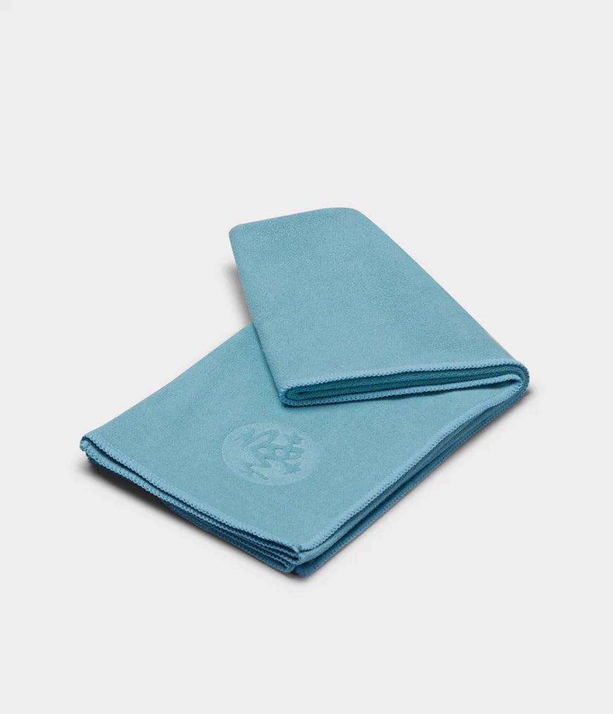 Serviette yoga mains et visage eQua pacific blue Manduka Serviette yoga mains et visage eQua pacific blue Manduka