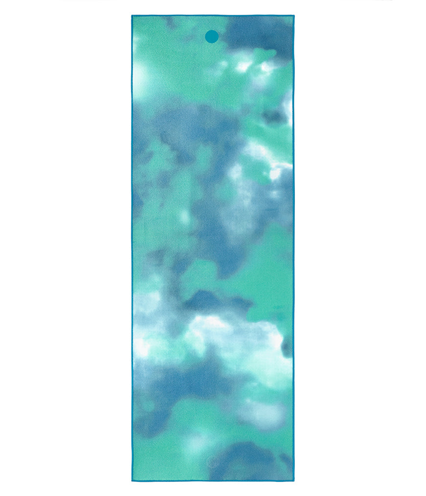 Manduka Yogitoes Plus Repreve Yoga Mat Towel 71'' Lido Sky 3.0