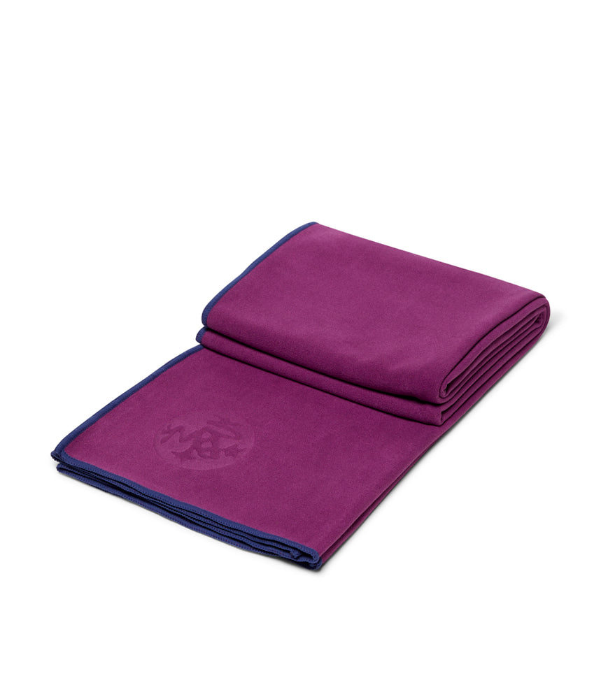 Manduka eQua Mat Towel - Purple Lotus