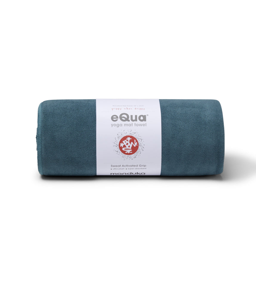 Manduka eQua Mat Towels - Sage Solid