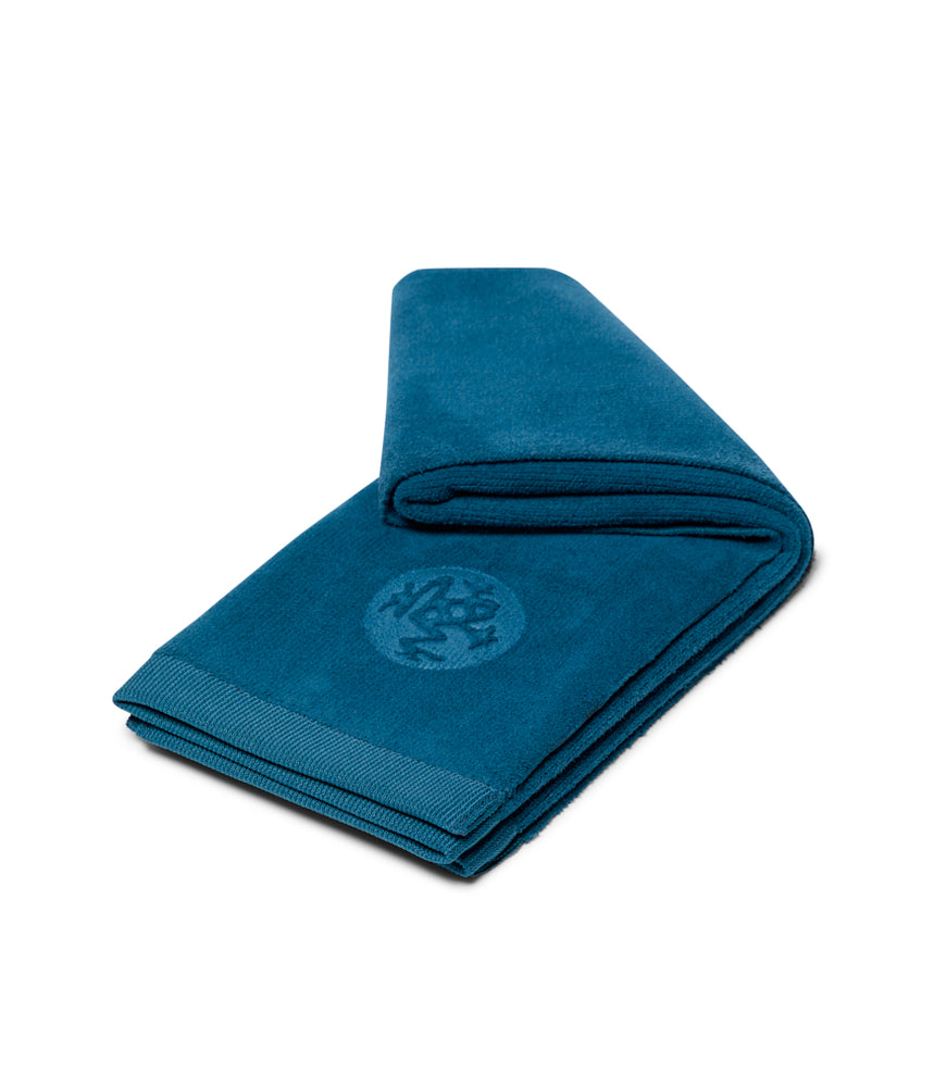 Manduka eQua Hot Hand Towel - Aquamarine