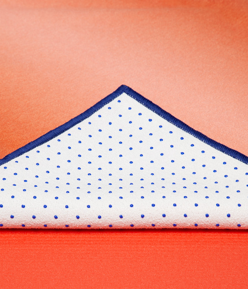Manduka Yogitoes Skidless Yoga Mat Towel 71'' - Ruby Array 2.0