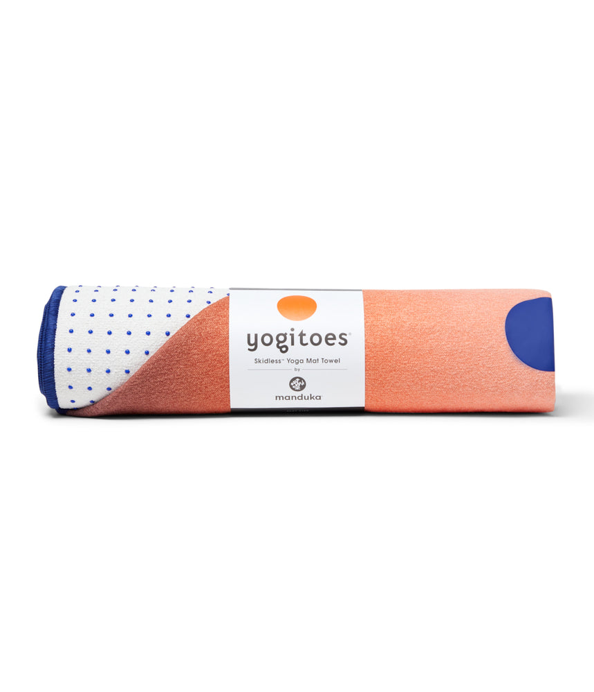 Manduka Yogitoes Skidless Yoga Mat Towel 71'' - Ruby Array 2.0