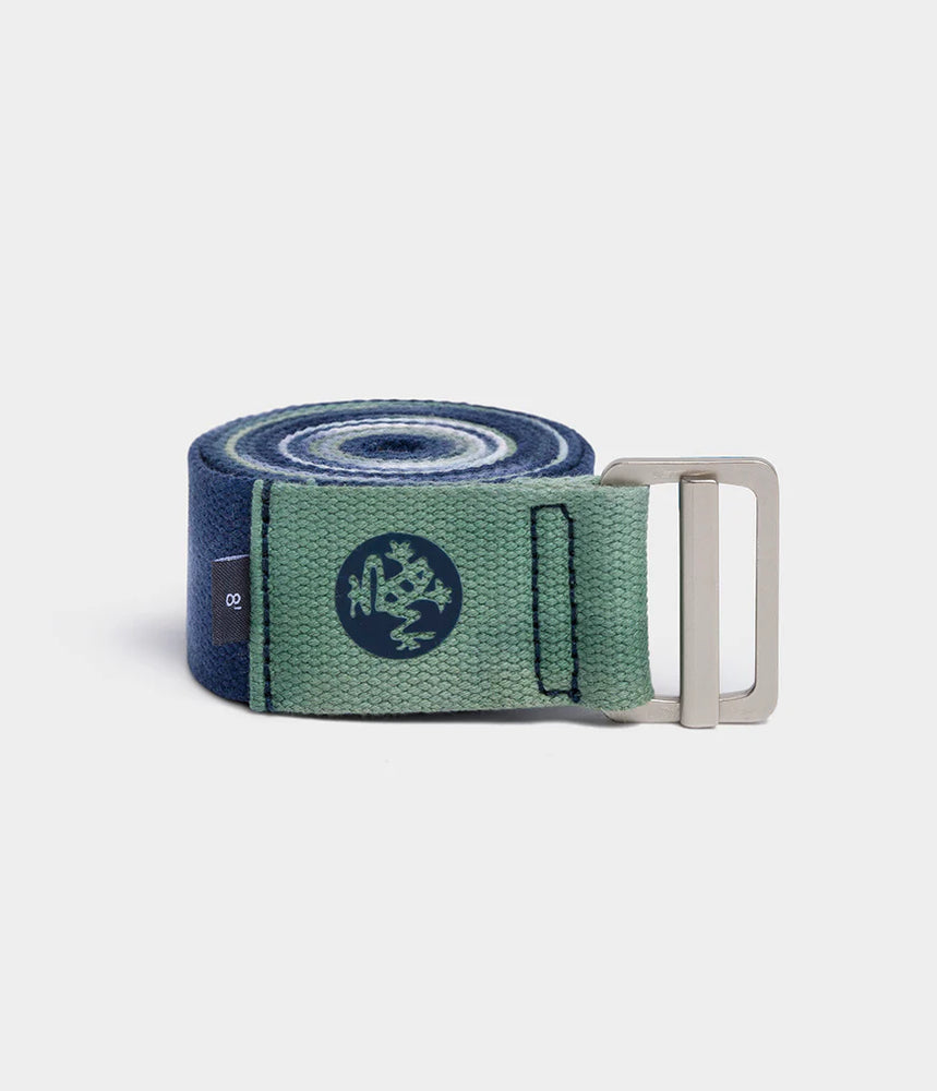 Manduka AligN Yoga Strap 8 Foot - Blue Toad TD