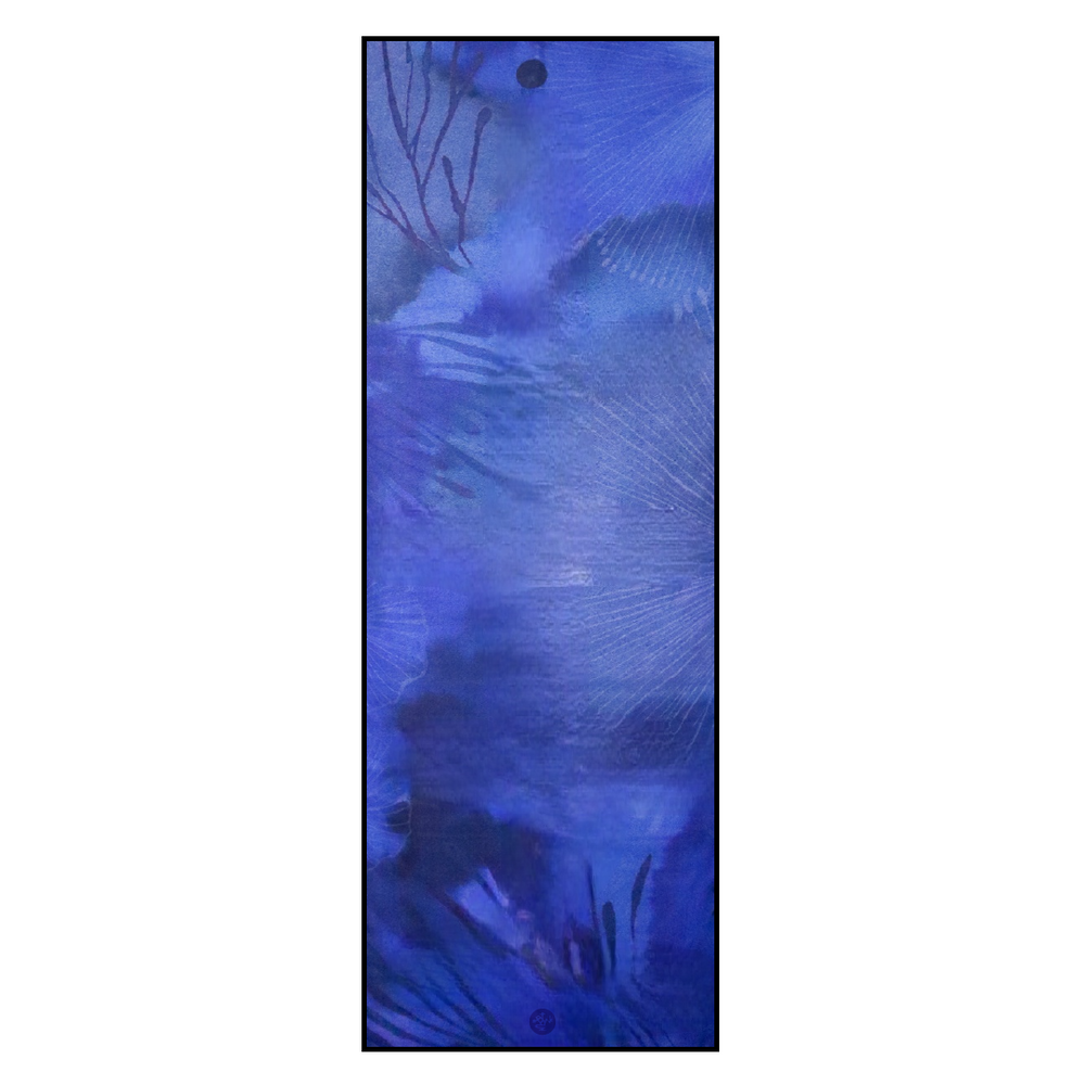 Manduka Yogitoes Skidless Yoga Mat Towel 71'' - Aquatic