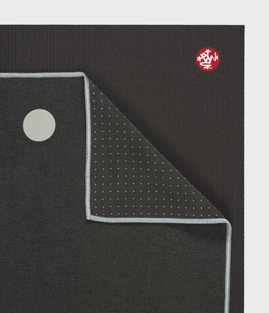 Manduka Yogitoes Skidless Yoga Mat Towel 71'' - Grey 2.0