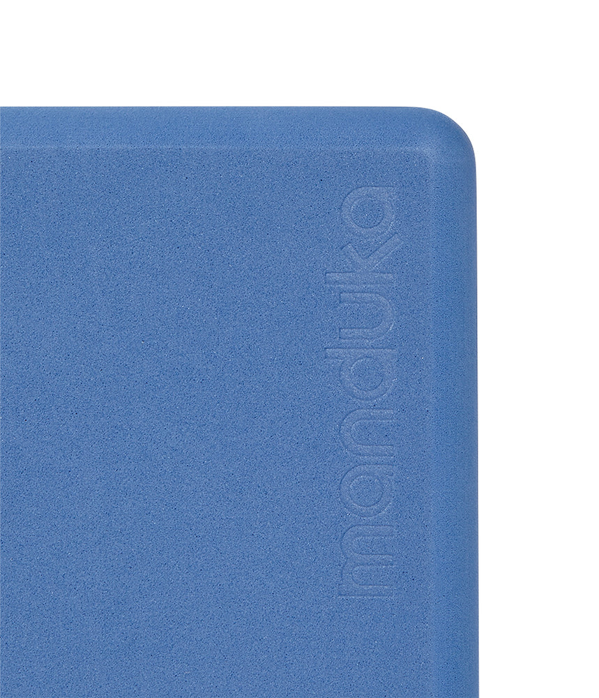 Manduka Recycled Foam Block - Shade Blue